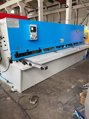 Lamina piana di CNC della lamiera sottile della ghigliottina della taglierina idraulica industriale manuale del metallo